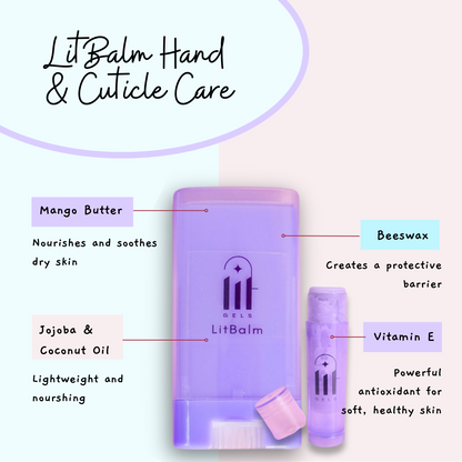 Lit Balm Hand & Cuticle Bar (15ml)